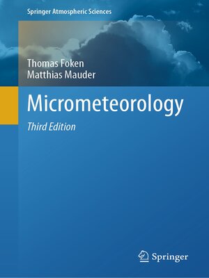 cover image of Micrometeorology